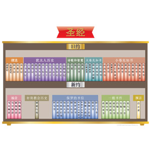 Bible Bookcase in Simplified Chinese